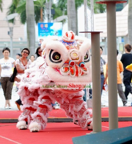 Professional Chinese Southern HOK SAN Lion Dance Costume Complete Set