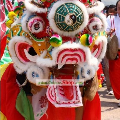 Chinese Classic Kylin Dance Costume Complete Set