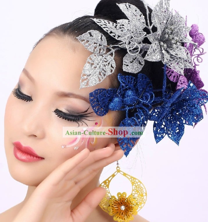 Chinese Classical Flower Headpiece for Women