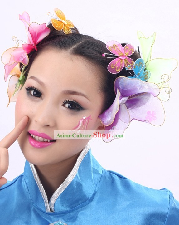 Chinese Classical Butterfly Headpiece for Women