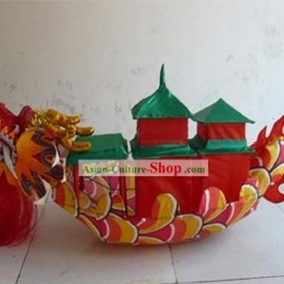 Traditional Chinese Dragon Boat for Display