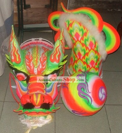 Luminous Dragon Dancing Costumes Complete Set for Children