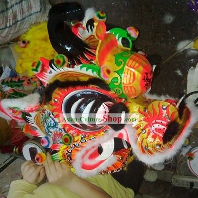 Chinese Lunar New Year Celebration Kylin Dance Costume Complete Set
