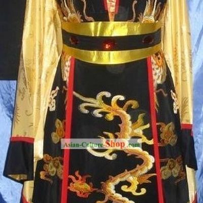 Chinese Opera Emperor Dragon Costumes Complete Set