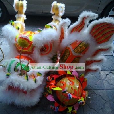Supreme Chinese Dragon Dance Costume Complete Set for Kids