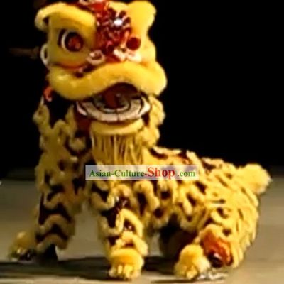 Competition and Celebration Chinese FUT SAN Lion Dance Costumes Complete Set