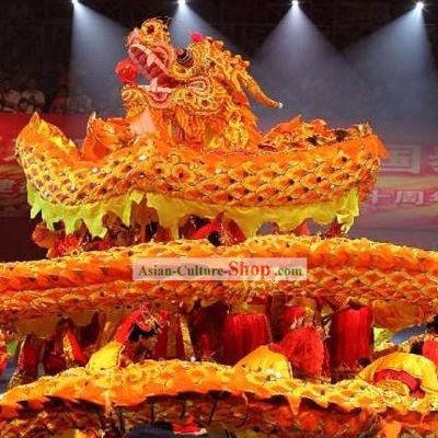 Beijing Olympic Games Performance Dragon Dancing Costumes Complete Set