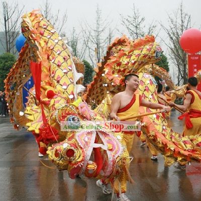 Traditional China National Dragon Dance Costumes Complete Set