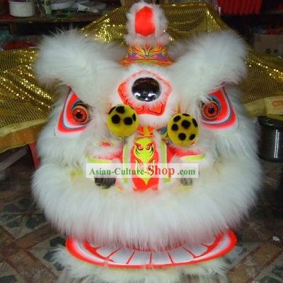 Supreme Luminous Handmade Lion Dance Costume Complete Set