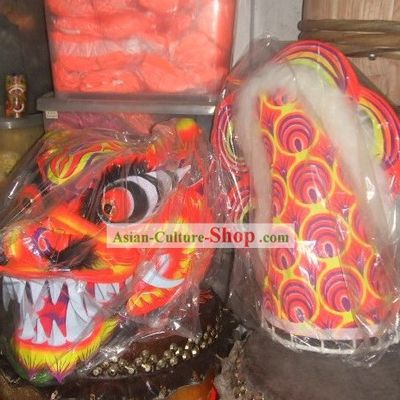 Fish Pattern Luminescent Dragon Dance Costume Complete Set