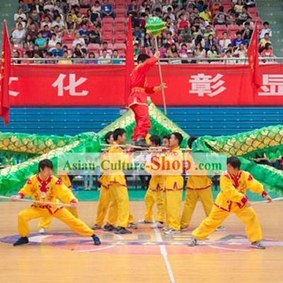Shinning Green Dragon Dance Costume Complete Set