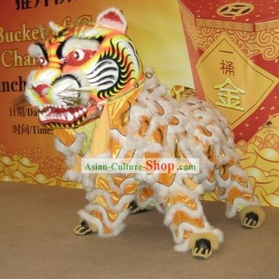 Supreme Handmade Tiger Dancing Costumes Complete Set
