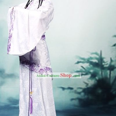 Traditional Chinese Brocade Hanfu Suit for Women