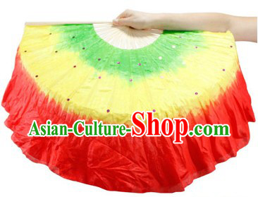 Traditional Chinese Colorful Dance Fan