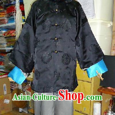 Qing Dynasty Government Official Costume and Hat for Men