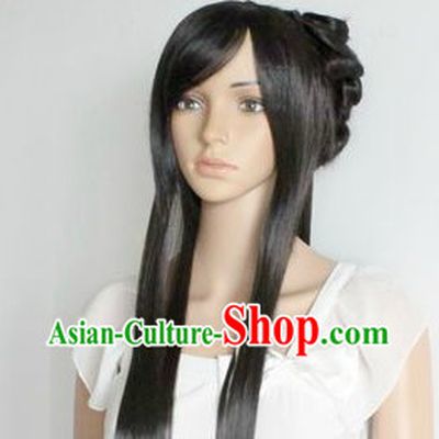 Ancient Chinese Handmade Long Beauty Wig