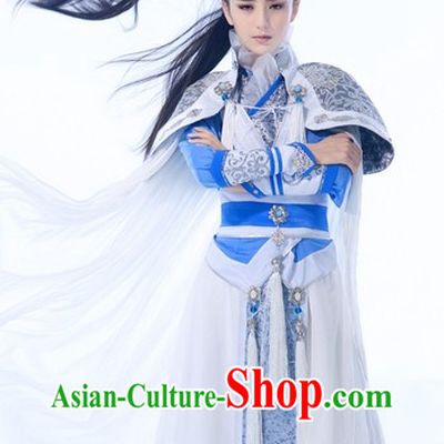 Ancient Chinese Swordsman Costumes Complete Set