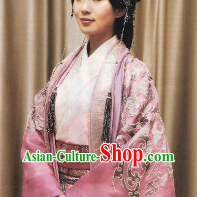 Ancient Chinese Palace Style Princess Clothing Complete Set