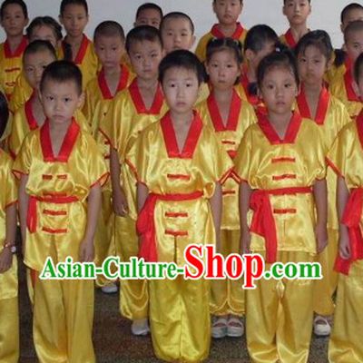 Traditional Chinese Tai Chi and Kung Fu Uniform for Kids