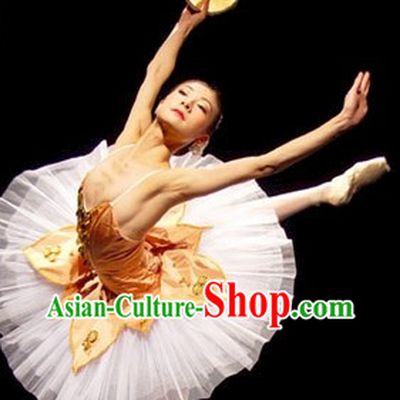 Chinese Classical Tutu Ballet Dance Costumes for Women