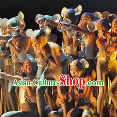Chinese Mouse Dance Costumes for Kids