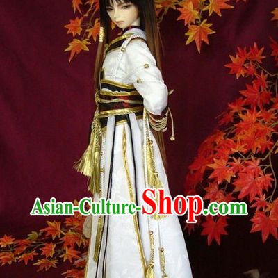 Ancient Chinese Swordsman Clothing Complete Set