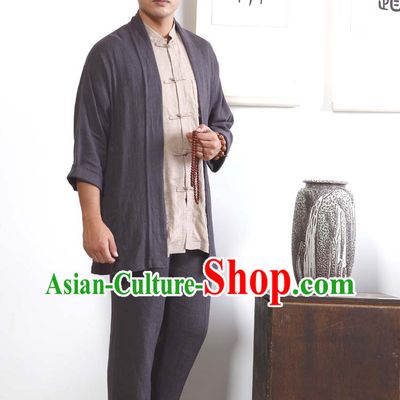 Chinese Classic Autumn Wear Clothes Set for Men