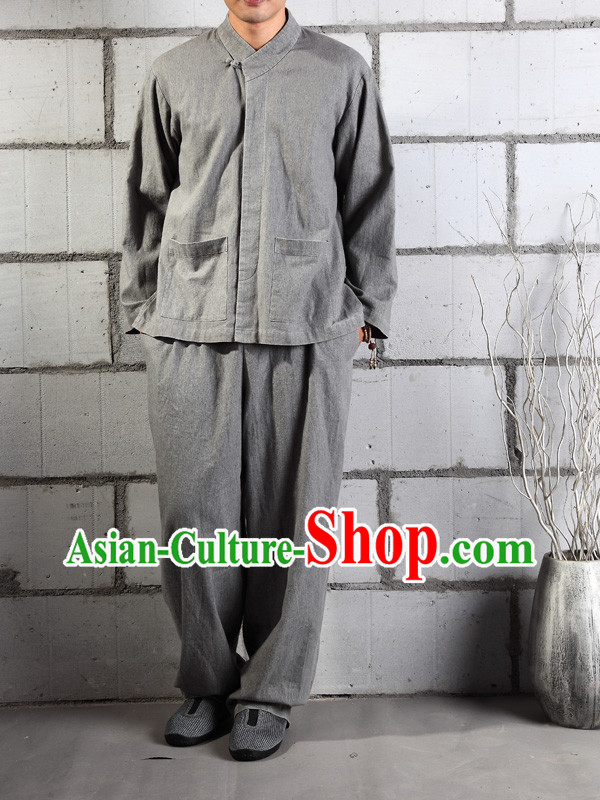 Chinese Classic Meditation Uniform for Men