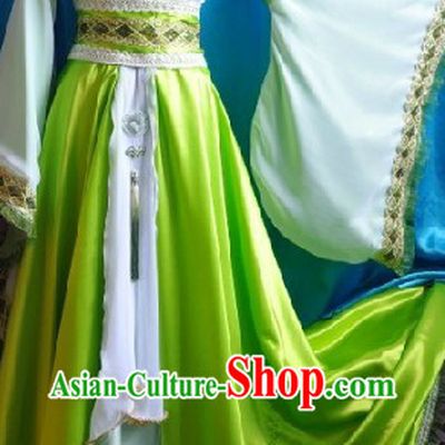 Ancient Chinese Water Sleeve Hanfu Clothes for Women