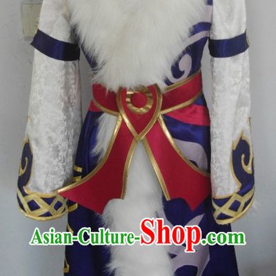 Ancient Chinese Halloween Swordsman Costume for Men