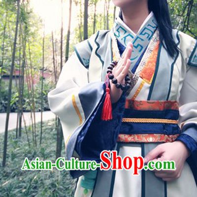 Ancient Chinese Fang Lansheng Costume Complete Set for Men
