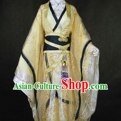 Ancient Chinese Royal Hanfu Clothing Complete Set for Men