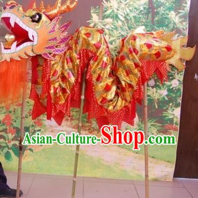 Three to Four People Dragon Dancing Costumes