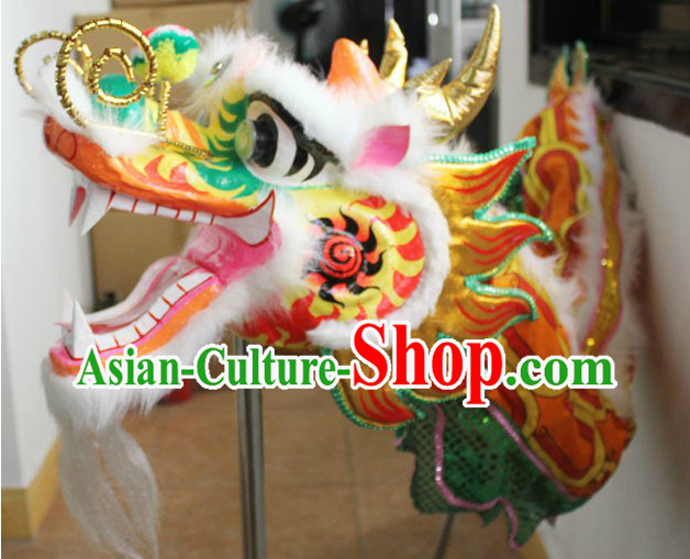 Southern Dragon Dance Costumes for Two Kids