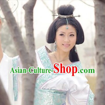 Wang Zhaojun Beauty White Costumes for Women