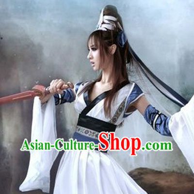 Chinese SD Female Knight Costumse