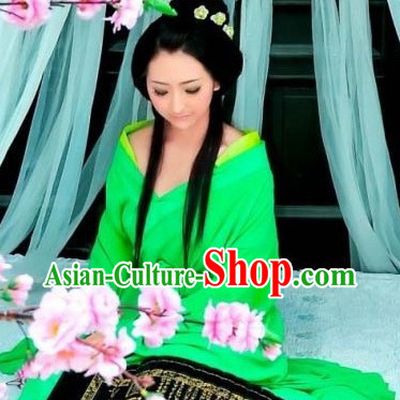 Red Hanfu Clothing Complete Set for Women