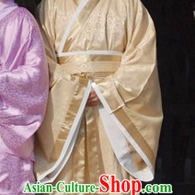 Ancient Chinese Government Official Clothing and Hat for Men