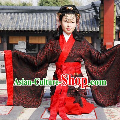 Ancient Chinese Han Empress Wedding Dress for Women