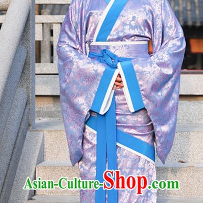 Ancient Chinese Hanfu Dynasty Clothing Complete Set