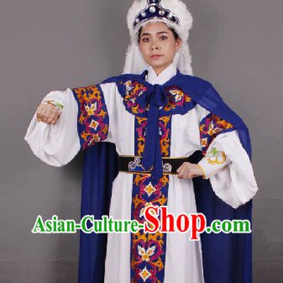 Chinese Desert Prince Costume and Hat for Men