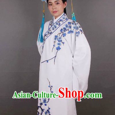 Ancient Chinese Opera Style Xiao Sheng Young Men Costume and Hat for Men