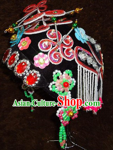 Chinese Opera Huadan Headpiece Set for Women
