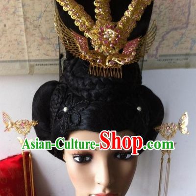 Tang Dynasty Empress Phoenix Accessories and Wig