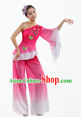 Chinese Palace Dancing Costume and Headpiece for Women