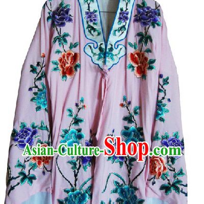 Long Sleeve Chinese Dramatic Embroidered Robe for Women