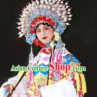 Traditional Chinese Dramatic Huadan Butterfly Phoenix Coronet