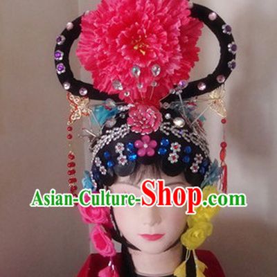 Chinese Classic Dramatic Wig and Headpiece Set