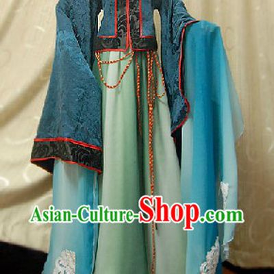 Long Sleeve Chinese Classical Actor Costumes Complete Set