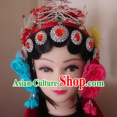 Chinese Classical Peking Opera Wig and Hair Accessories